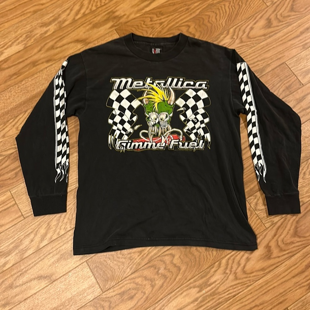 Vintage 1997 Metallica Gimme Fuel Tour